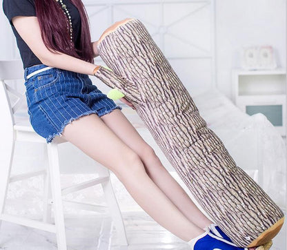Creative Simulation Car Stump Headrest Cushion Pillow