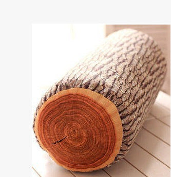 Creative Simulation Car Stump Headrest Cushion Pillow