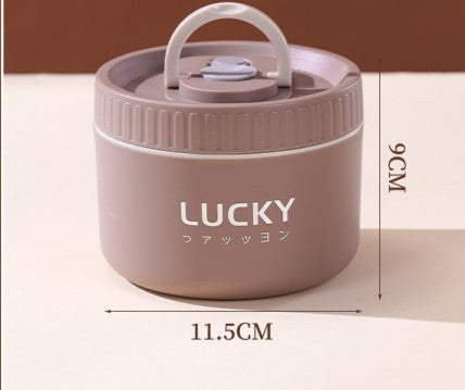 Boîte à lunch isotherme en acier inoxydable 316 pour étudiants