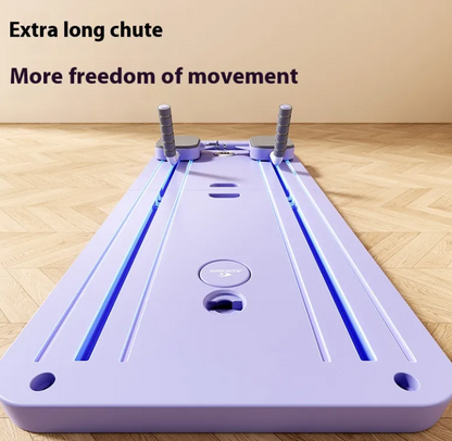 Planche d'entraînement abdominale avec roue pour la maison